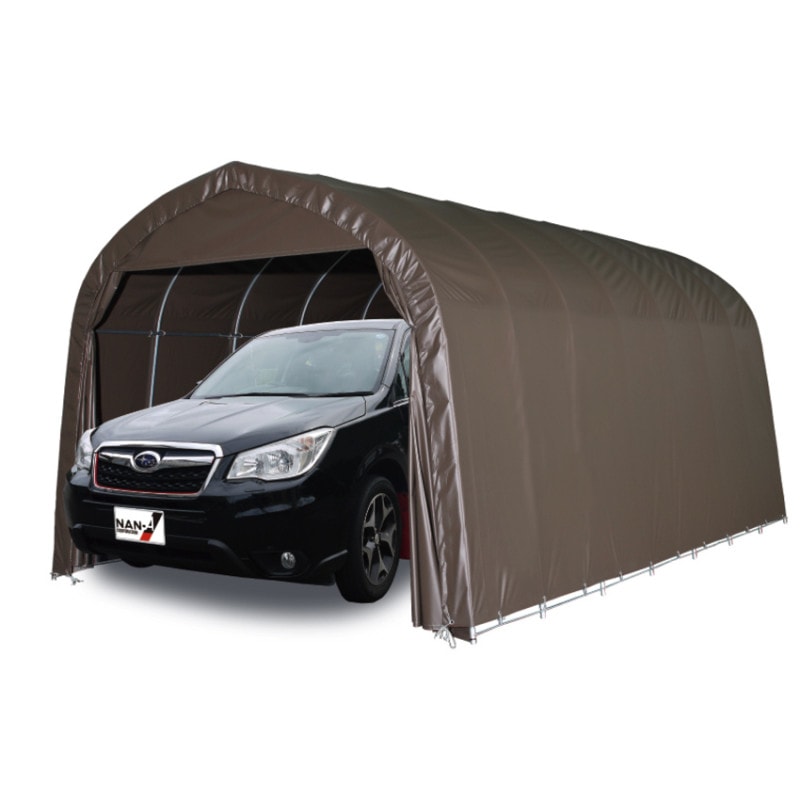 【送料無料】南栄工業 パイプ車庫 埋め込み式 大型BOX用 3256USB 「4梱包」 【大型便・時間指定不可】