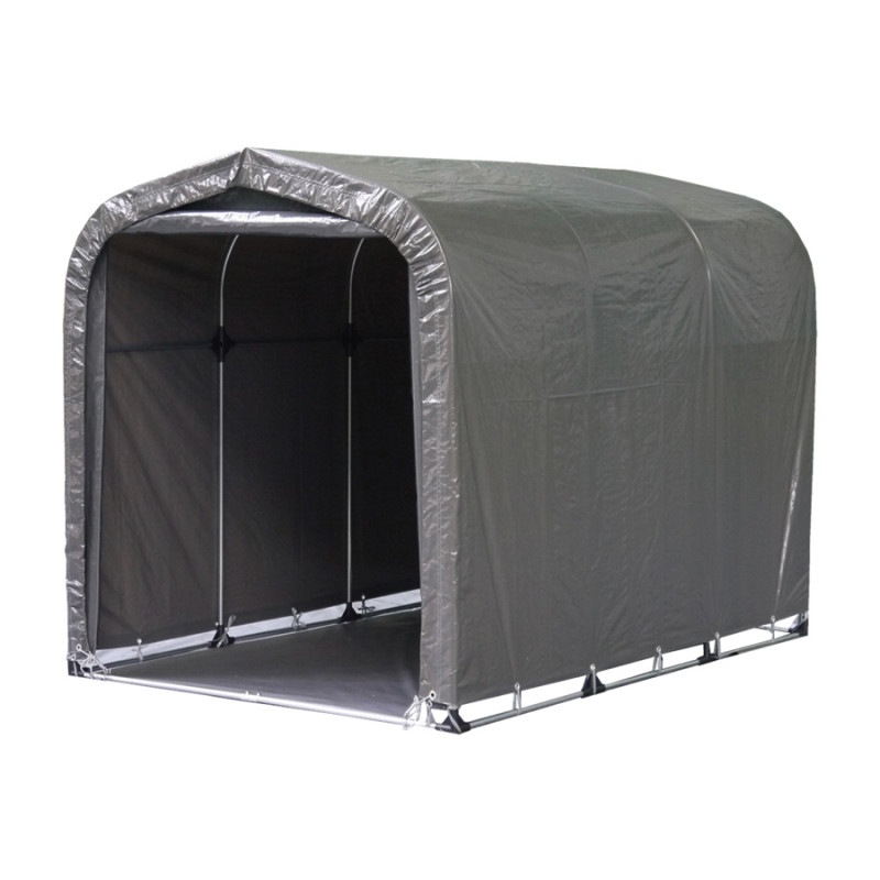 【送料無料】南栄工業 サイクルハウス 3台用 間口1.56m 奥行2.2m GU グレー