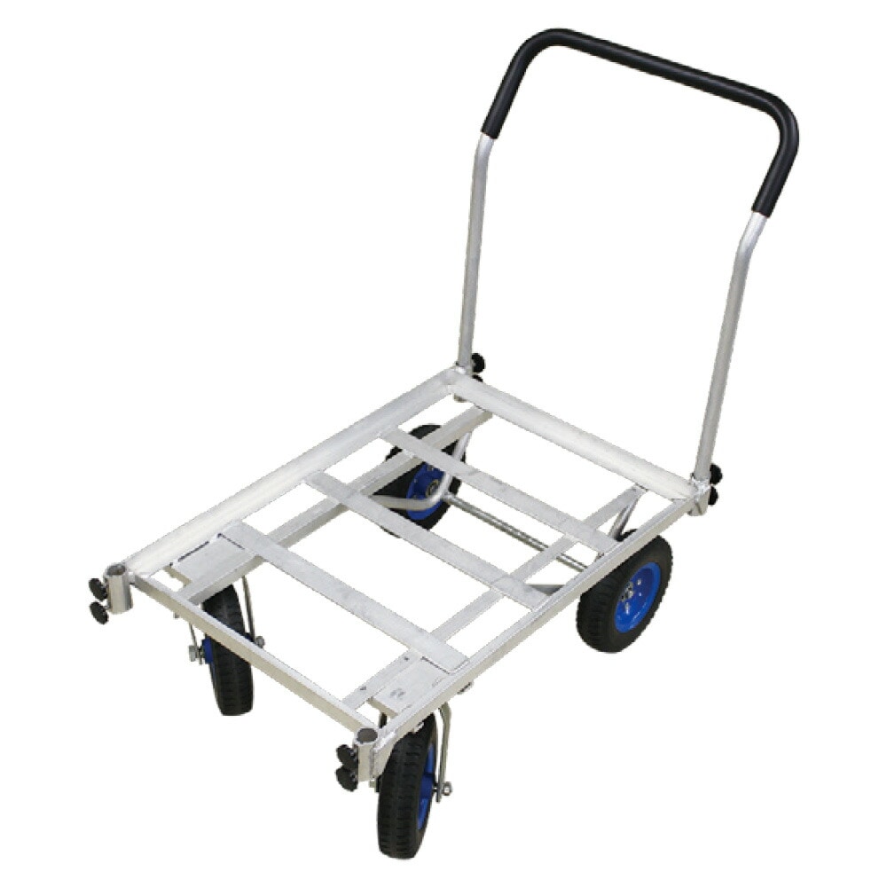 【送料無料】【法人限定】シンセイ アルミハウスカー 2ケ積み自在 TC4519AL-2 【メーカー直送・代引不可・置配不可】