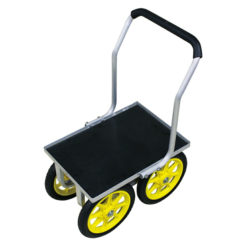 【送料無料】シンセイ シルバーハウスカー ブレーキ付き TC1410AL-1B 【メーカー直送・代引不可・置配不可】