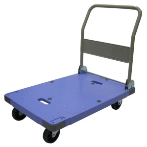 送料無料】矢崎化工 アクロス 搬送台車 折りたたみハンドル 耐荷重