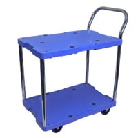 【送料無料】【法人限定】ナンシン 二段式 微音台車 DSK-104[DSK104] 【メーカー直送・代引不可・置配不可・配送地域限定】