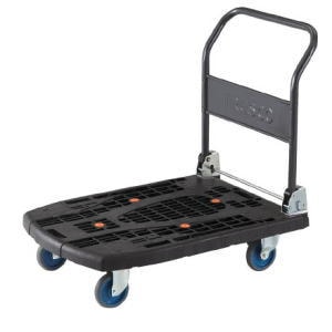 送料無料】トラスコ 台車 カルティオ ビッグ 黒 MPK906BK | 台車・カゴ