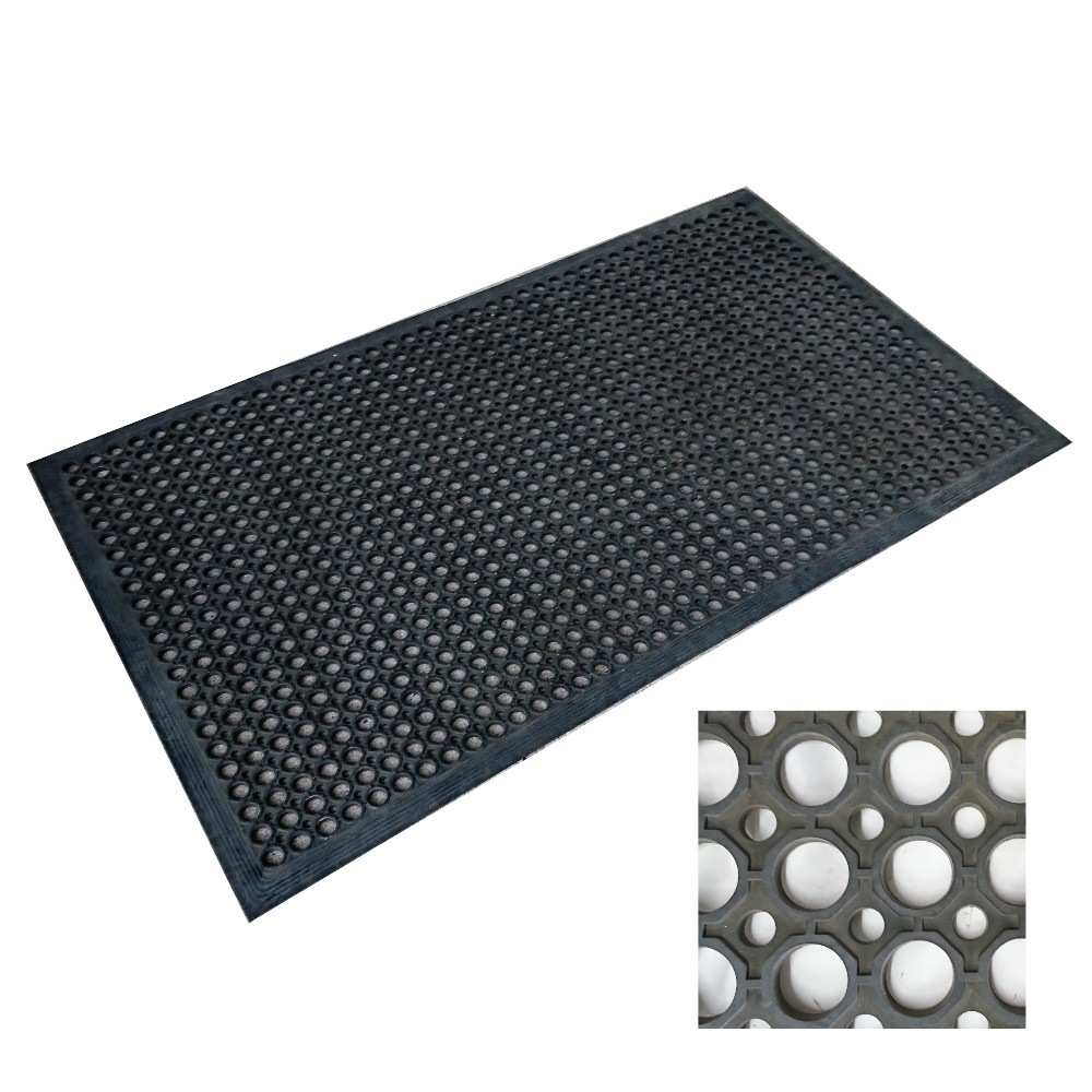 1967_ゴムマット 穴あき 屋外 有孔ゴムマット バイクマット ガレージ 穴あきゴムマット 屋外 有孔ゴムマット バイクマット ガレージマット