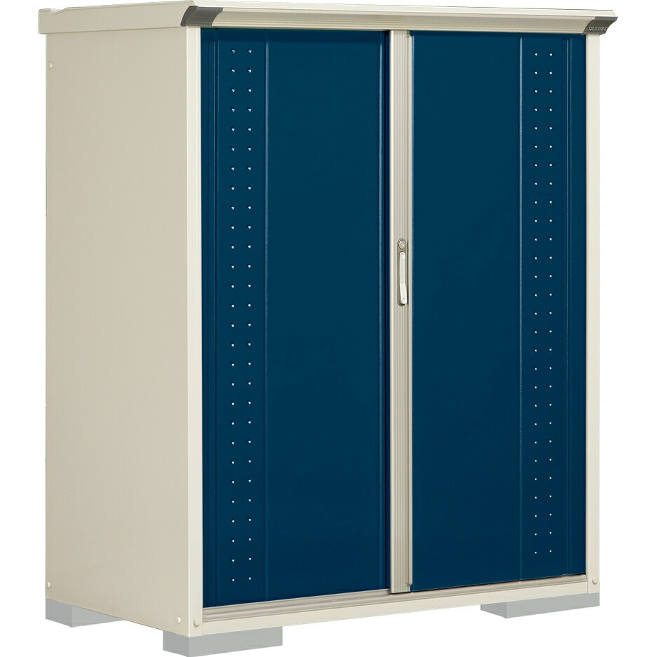 【送料無料】タクボ 小型物置 グランプレステージジャンプ GP-137BTDB ディープブルー たて置きタイプ 【メーカー直送・代引不可・置配不可・配送地域限定】