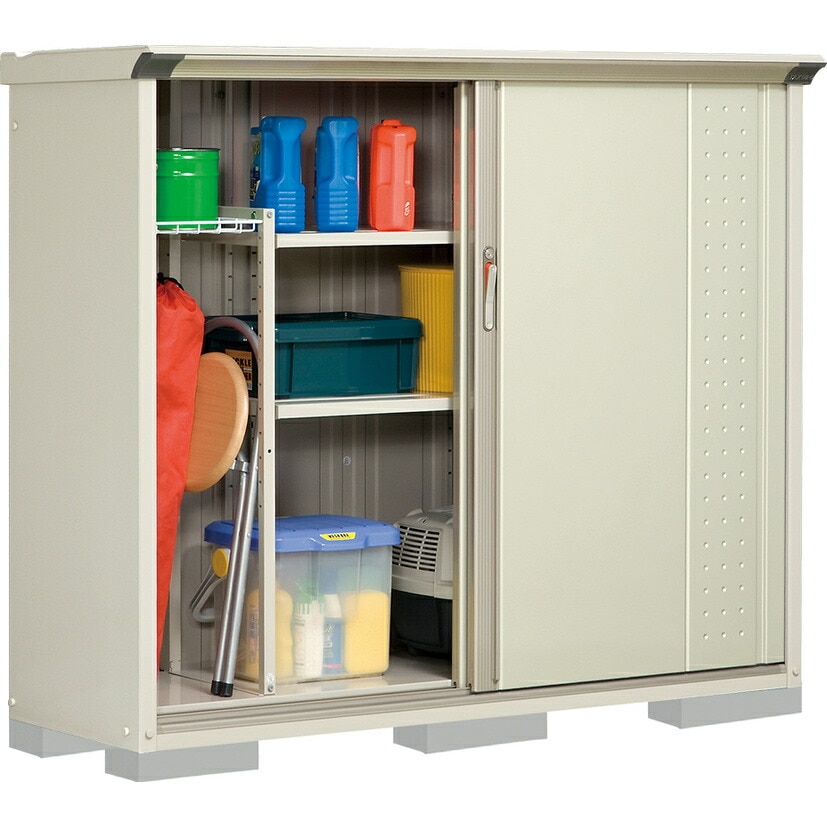 【送料無料】タクボ 小型物置 グランプレステージジャンプ GP-175CTMW ムーンホワイト たて置きタイプ 【メーカー直送・代引不可・置配不可・配送地域限定】