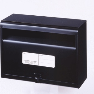 【送料無料】グリーンライフ カラーポスト マットブラック FH-50［MBK］「鍵穴タイプ」