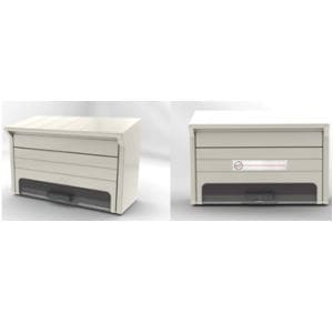 【送料無料】グリーンライフ プラスチック ポスト ホワイト PP-30W