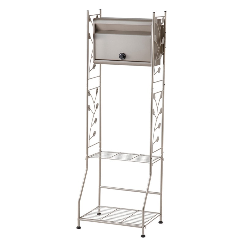 【送料無料】グリーンライフ ガーデンポストスタンドセット GPS02FH50D  TGY チタングレー