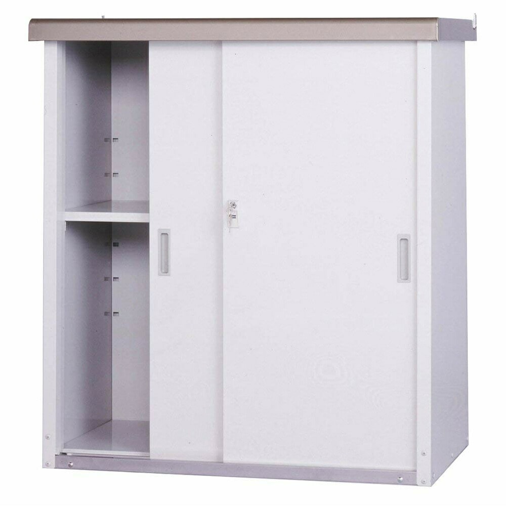 【送料無料】グリーンライフ 家庭用収納庫 HMG-910 【メーカー直送・代引不可・置配不可】