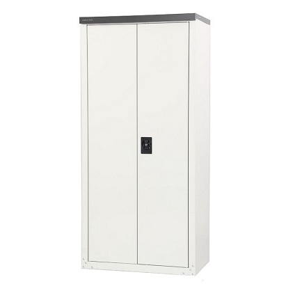 【送料無料】グリーンライフ 両扉式家庭用収納庫 162 ハーフ棚板仕様 TBRJ-162HT 【メーカー直送・代引不可・置配不可】