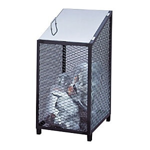 【法人限定】サンカ ダストボックス-S スリム ブラック CS-04 【メーカー直送・代引不可・置配不可】