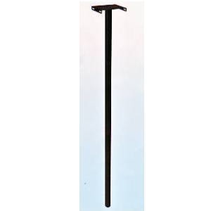 【送料無料】サンカ メールボックス・アメリカンポスト専用 ポストスタンド1本脚 TW-0600 ブラック色