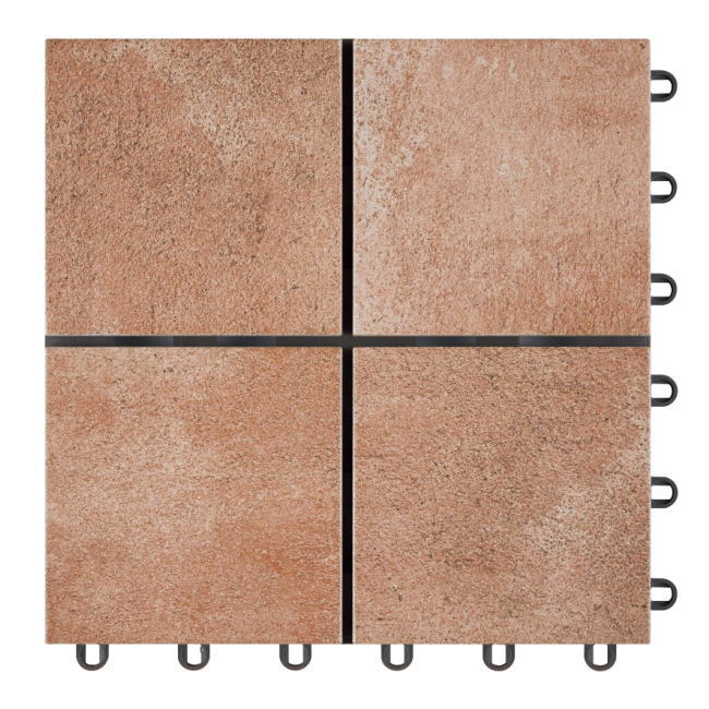 【送料無料】【在庫限り】【1ケースで1個口】 TOTO ユニットタイル バーセア MUシリーズ ベイクシェンナ AP15MU02UFJ  【10枚入り ケース販売】