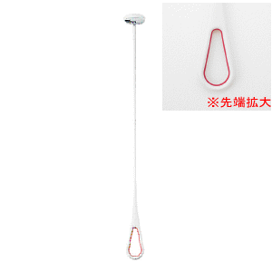 【送料無料】ナスタ エアフープ KS-NRP020-WR ホワイト×レッド