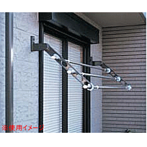 【送料無料】川口技研　ホスクリーン　HKL型　窓壁用　HKL-85-BL　ブラック　[1本]