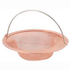 純銅 ゴミ受け 中 シンク用［口径75～85ｍｍ］ アークランズ