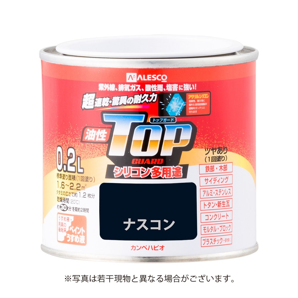 カンペハピオ　油性トップガード　0．2Ｌ　ナスコン