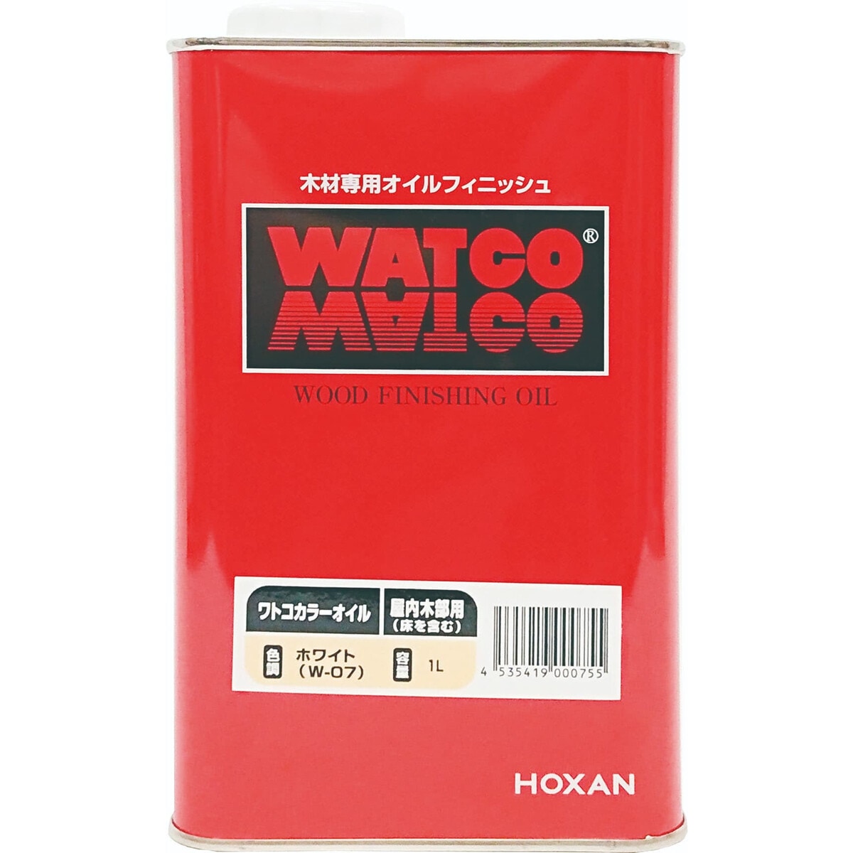 【送料無料】ワトコオイル ホワイト W07 1L