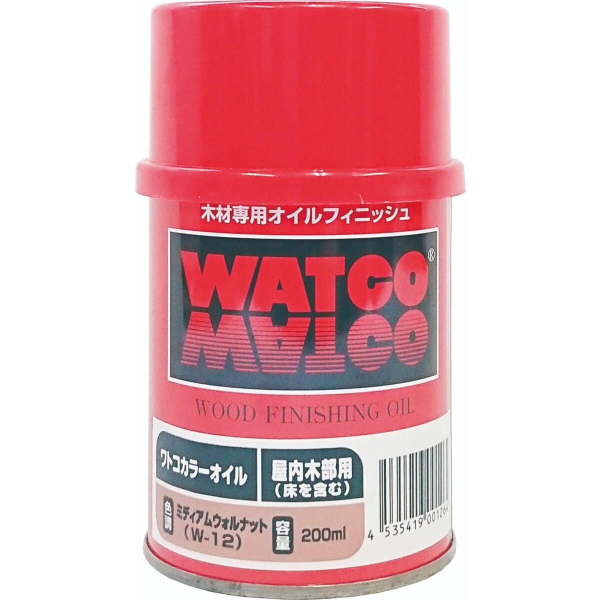 ワトコオイル ミディアムウォルナット W12 200ml
