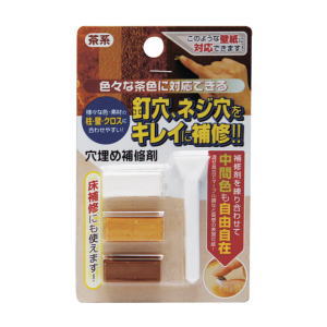 高森コーキ 穴埋キズ補修剤 RAK-8茶系