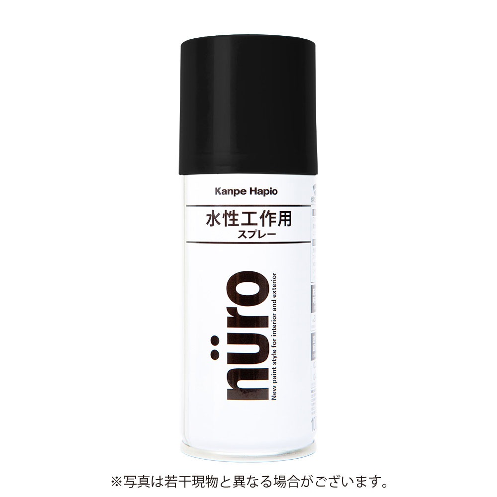 カンペハピオ ヌーロスプレー 100ml つや消しくろ