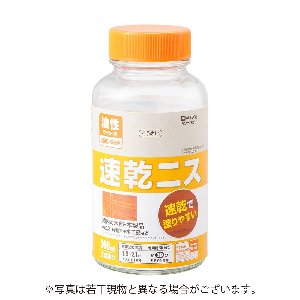 カンペハピオ 速乾ニスA 【300ml】 [とうめい]