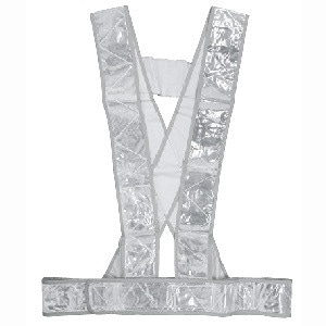 反射安全タスキ シルバー 292514 アークランズ