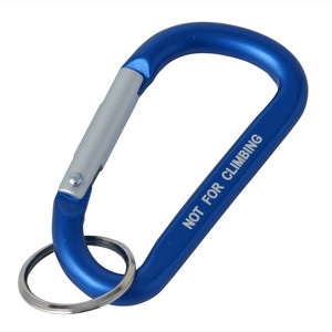 グレートツール アルミカラビナ 7×70mm ブルー X12610 アークランズ