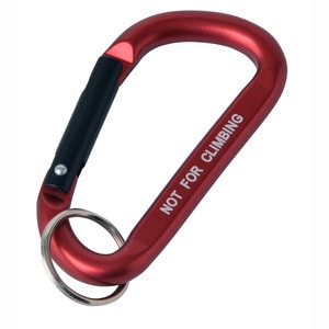 グレートツール アルミカラビナ 8×80mm レッド X12613 アークランズ