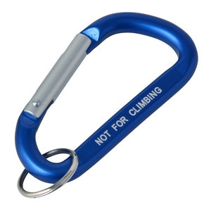 グレートツール アルミカラビナ 8×80mm ブルー X12614 アークランズ