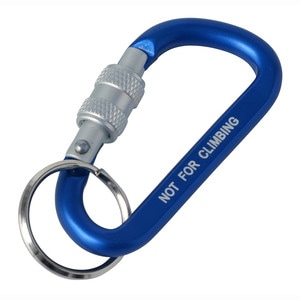 グレートツール アルミカラビナ ナット付 6×60mm ブルー X12616 アークランズ