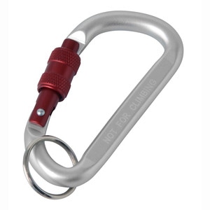 グレートツール アルミカラビナ ナット付 8×80mm シルバー X12619 アークランズ