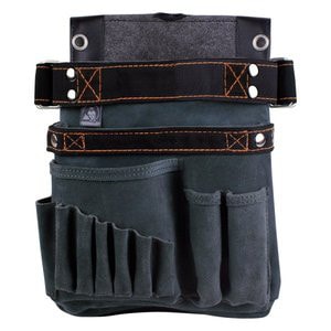 【送料無料】ふくろ倶楽部 伝説Plus 釘袋 中 黒 HB-554K