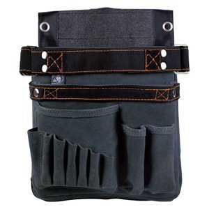 【送料無料】ふくろ倶楽部 伝説Plus 釘袋 大 黒 HB-556K