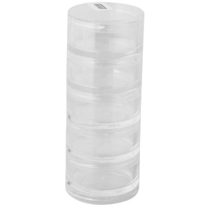 明邦　MEIHO メーホー ラウンドケース S クリアー