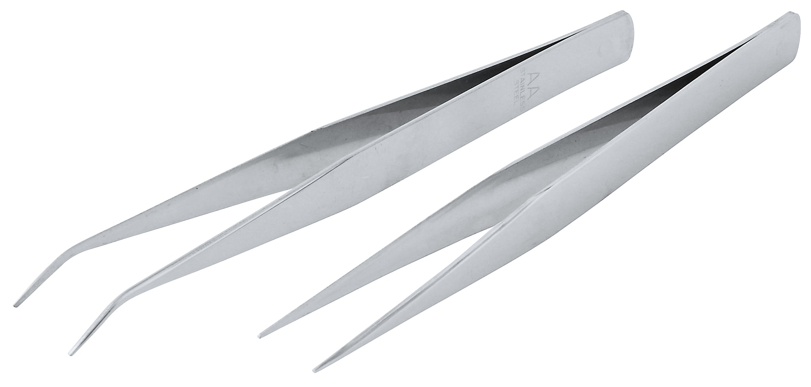 ＡＮＥＸ ステンレスピンセット2本組 IST-002