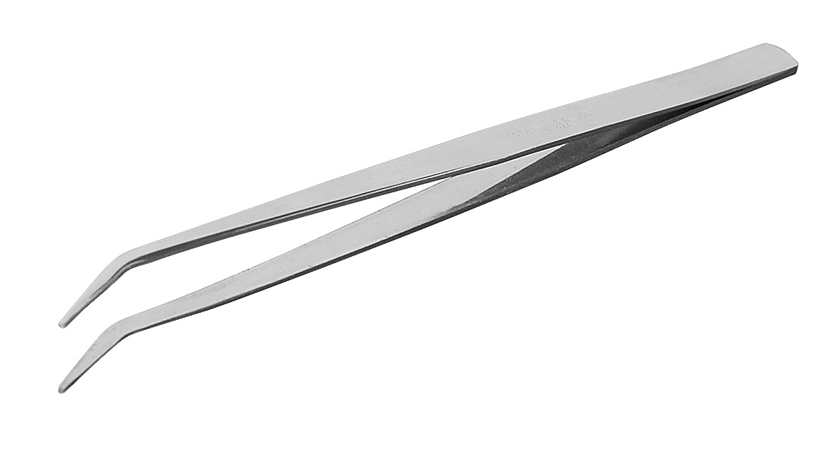 ANEX アネックス ピンセット No.130 ソフトタイプ・先曲 150mm