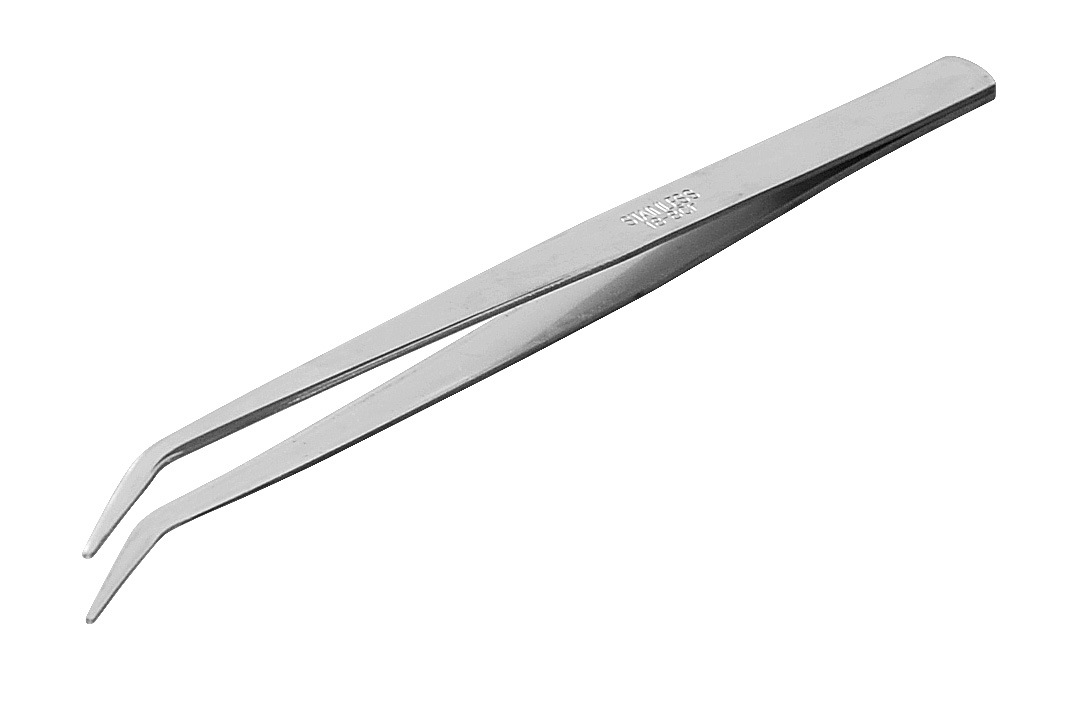 ＡＮＥＸ アネックス ピンセット Ｎｏ．141 弱電用非磁性・先曲 150mm