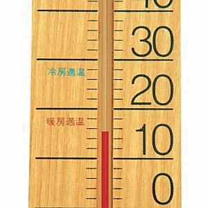 シンワ測定 温度計 木製 M-023 48481 | 工具,測定工具,温度計・湿度計