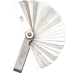 シンワ測定 シックネスゲージ D 65mm 25枚組 73782