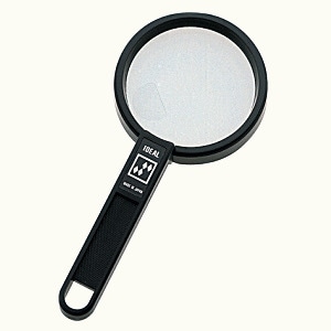 メーカー欠品中 次回6月中旬入荷予定です　シンワ測定 ルーペ B-3 リーディング用 二重焦点 75mm 2倍＆4倍 75520