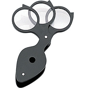 シンワ測定 ルーペ D 高倍率収納型 3枚組 3.5倍 75531