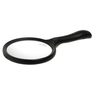 シンワ測定 ルーペ A-6 リーディング用 110mm 2倍&4倍 二重焦点 LEDライト付 75751