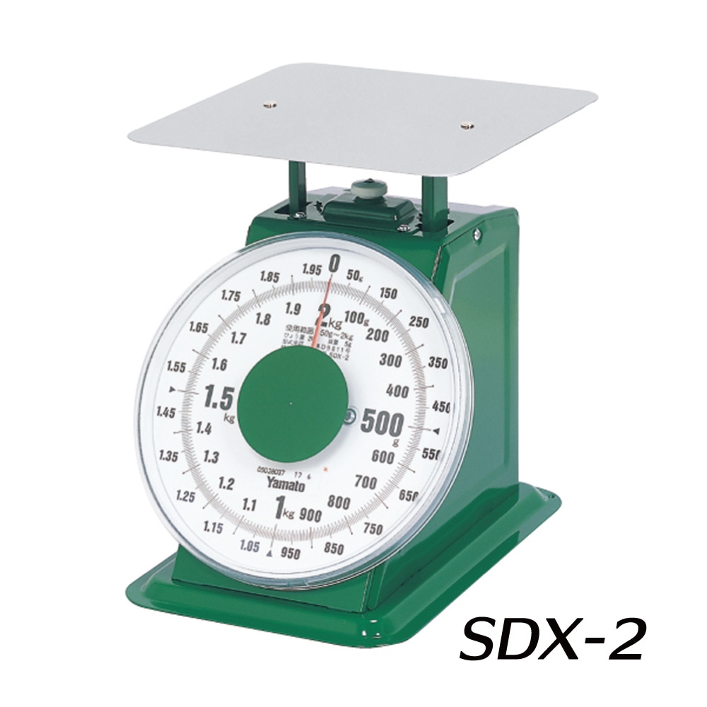 【送料無料】大和製衡 普及型 上皿はかり 2kg SDX-2