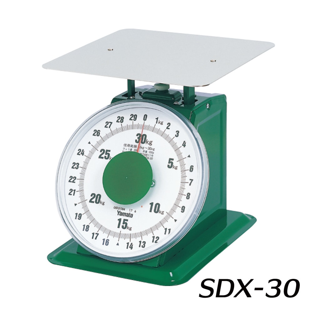 【送料無料】大和製衡 大型 上皿はかり 30kg SDX-30