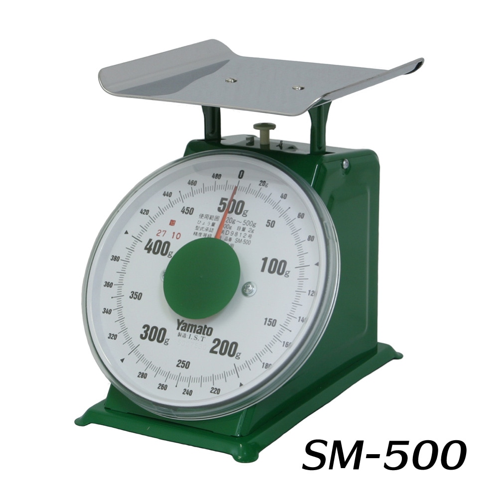 【送料無料】大和製衡　■中型 上皿はかり　【500g】　SM-500