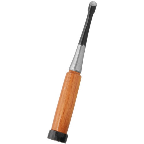 メーカー欠品中 次回4月中旬入荷予定です　若獅子 細工ノミ 丸曲り 9ｍｍ アークランズ