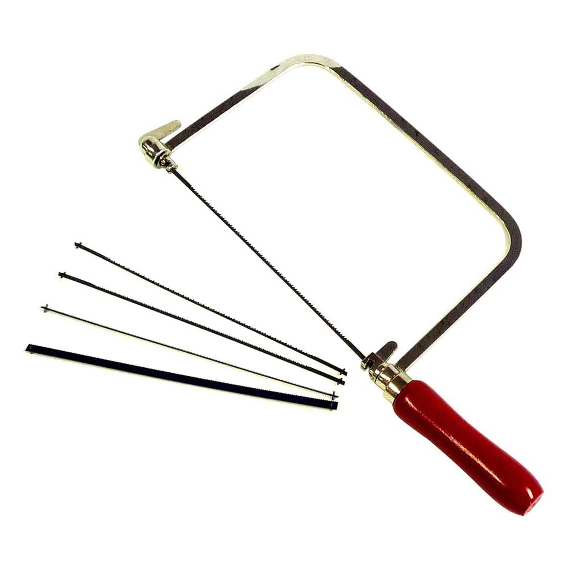 ウイザ WIZA 糸のこ 木工・金工兼用 刃5枚付