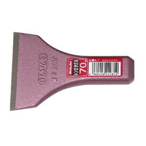 小山刃物 モクバ レンガタガネ 70mm A-7 | 工具,土木・左官用品,タガネ